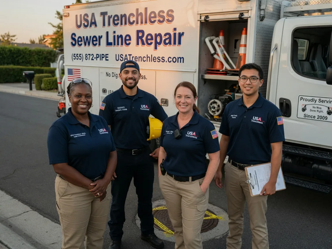 Sewer Line Repair company in Newcastle, TX